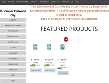 Tablet Screenshot of itisvapor.com